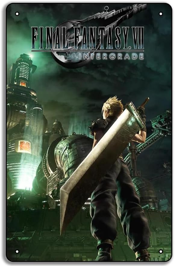Home Decor Games Free - Affiche de jeu Final Fantasy VII,