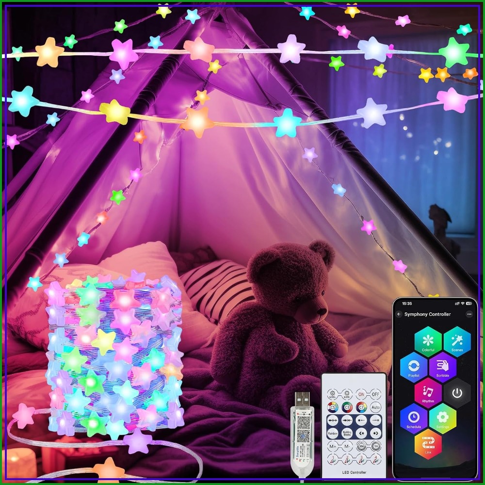 Fairy Lights Bedroom - Guirlande lumineuse intelligente Smart Star 33