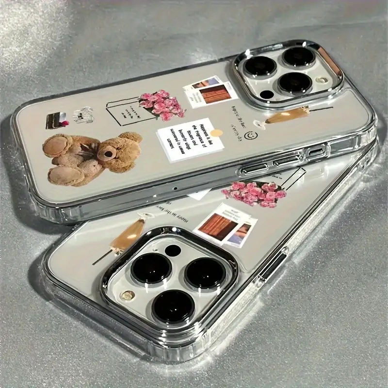 Home Decor Flowers - Coque de téléphone avec Photo, ours