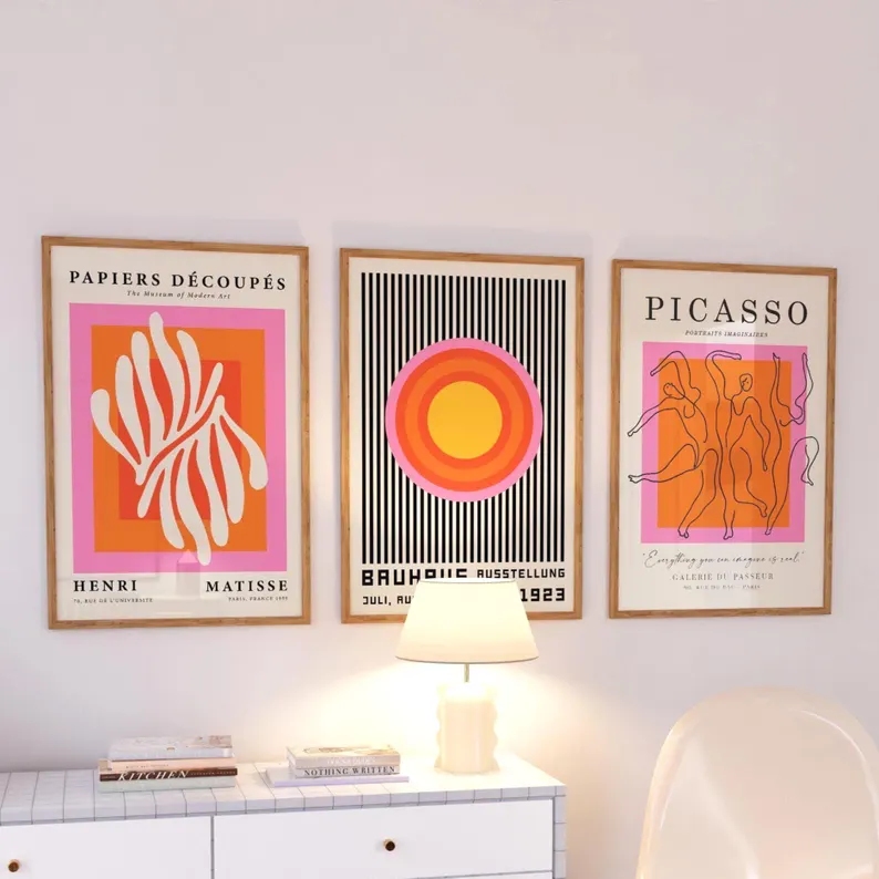 Home Decor Reviews - Lot de 3 tableaux muraux modernes
