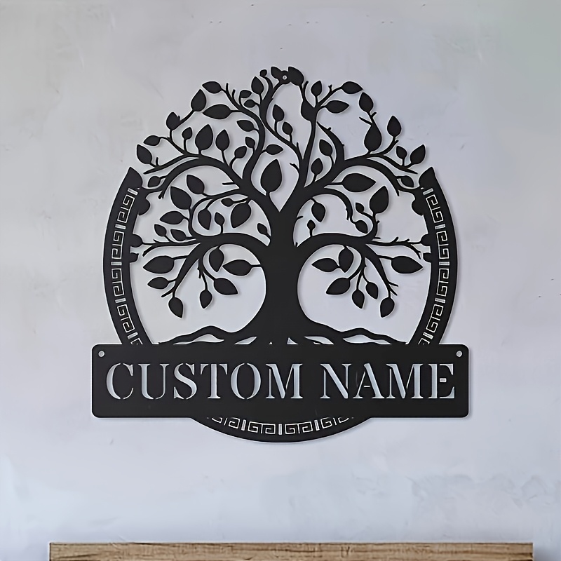 Home Decor Design - Art mural en métal personnalisé de