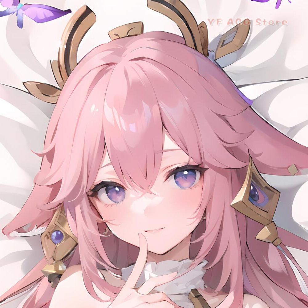 Home Decor Games Free - Housse de Dakimakura Genshin Impact Yae