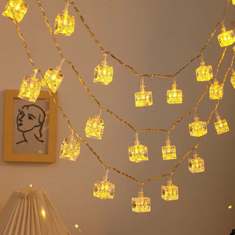 String Curtain Light - Guirlande lumineuse multicolore en forme de