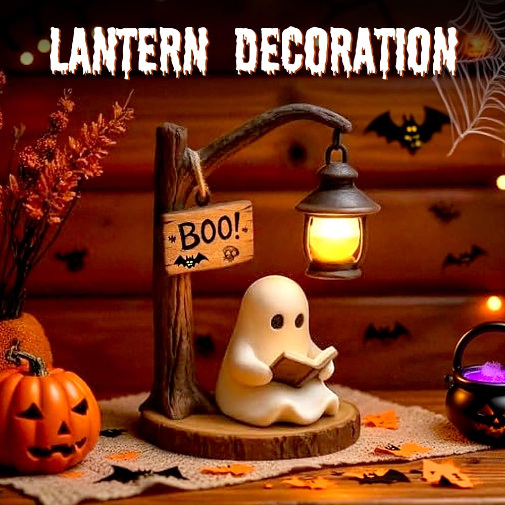 Lanterne 3D en résine, fantôme - Fairy Lights Bedroom avis et prix