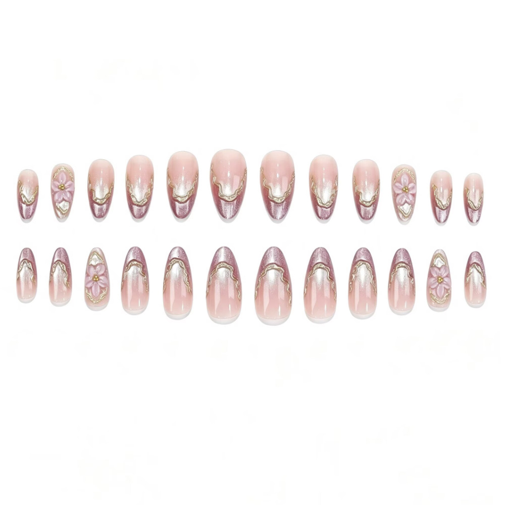 Faux ongles 3D à motifs florau - Pressed Flower Frame avis et prix
