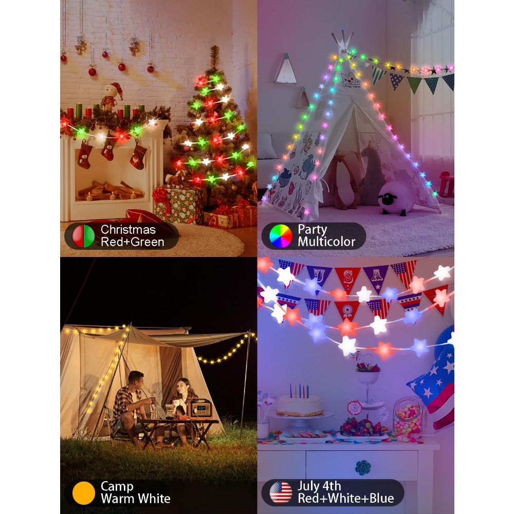 Guirlande lumineuse intelligen - Fairy Lights Bedroom avis et prix