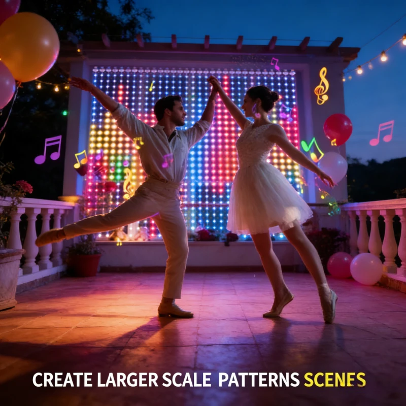Rideaux lumineux intelligents  - String Curtain Light avis et prix