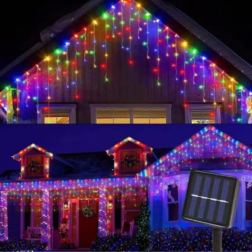Guirlande lumineuse LED solair - String Curtain Light avis et prix