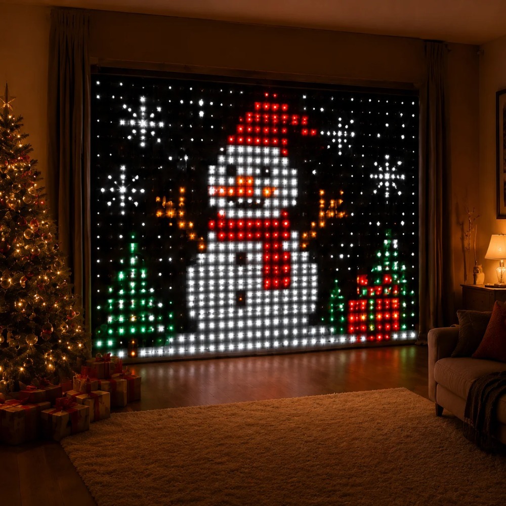 Rideaux lumineux à pixels LED, - String Curtain Light avis et prix