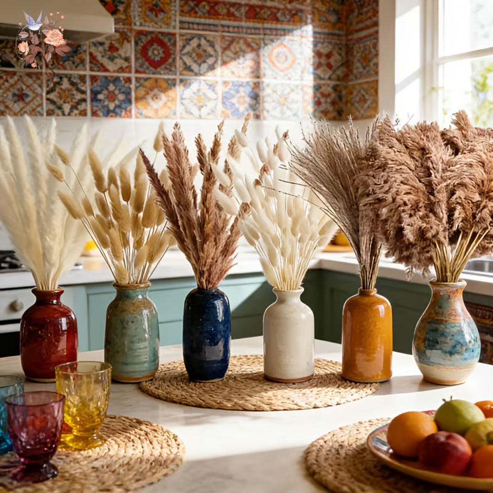 320 pièces de fleurs séchées m - Pampas Grass Decor avis et prix