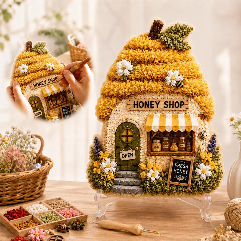 Kit DIY Poke Art Maison Champi - Home Decor Design avis et prix