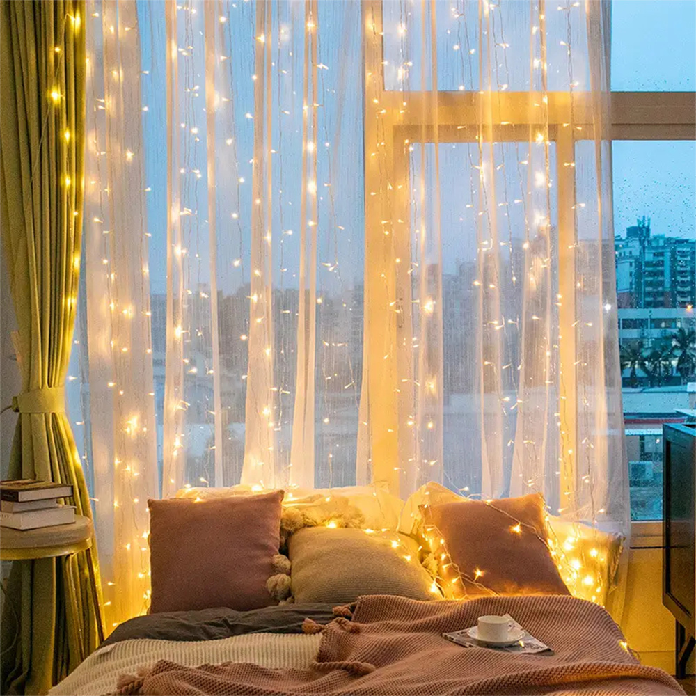 Décoration de Noël 2026, guirl - String Curtain Light avis et prix