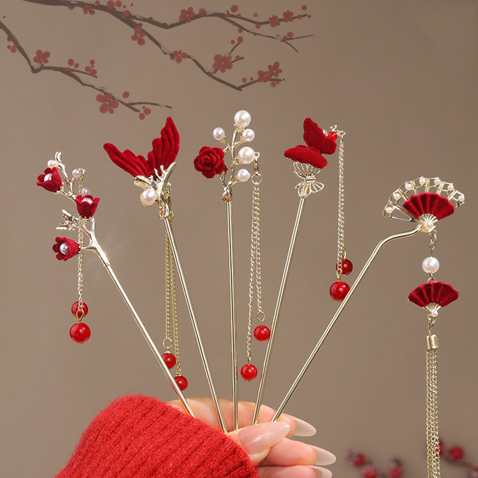 Épingle à cheveux en forme de  - Home Decor Flowers avis et prix