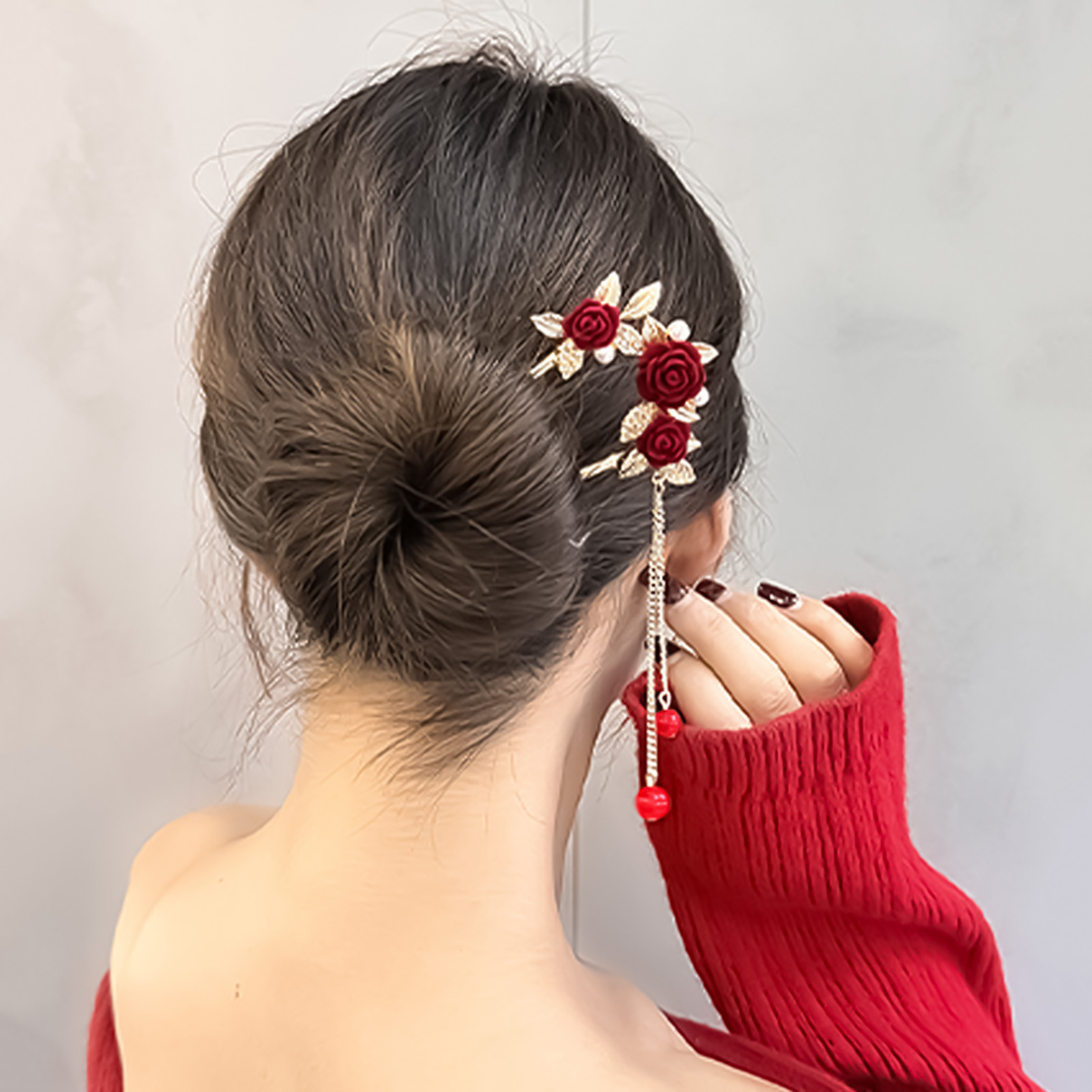 Épingle à cheveux en forme de  - Home Decor Flowers avis et prix