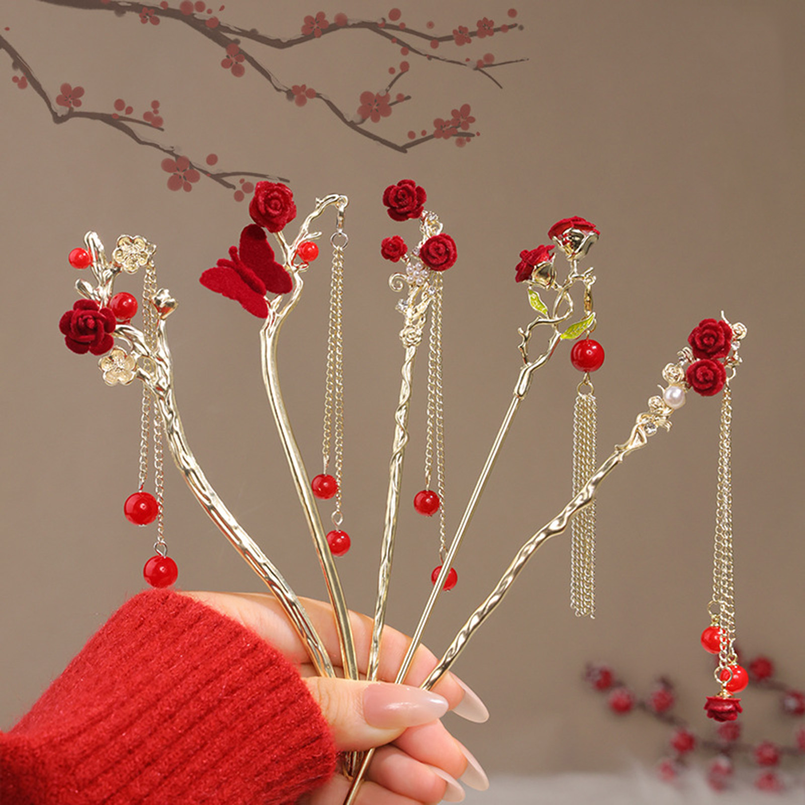 Épingle à cheveux en forme de  - Home Decor Flowers avis et prix