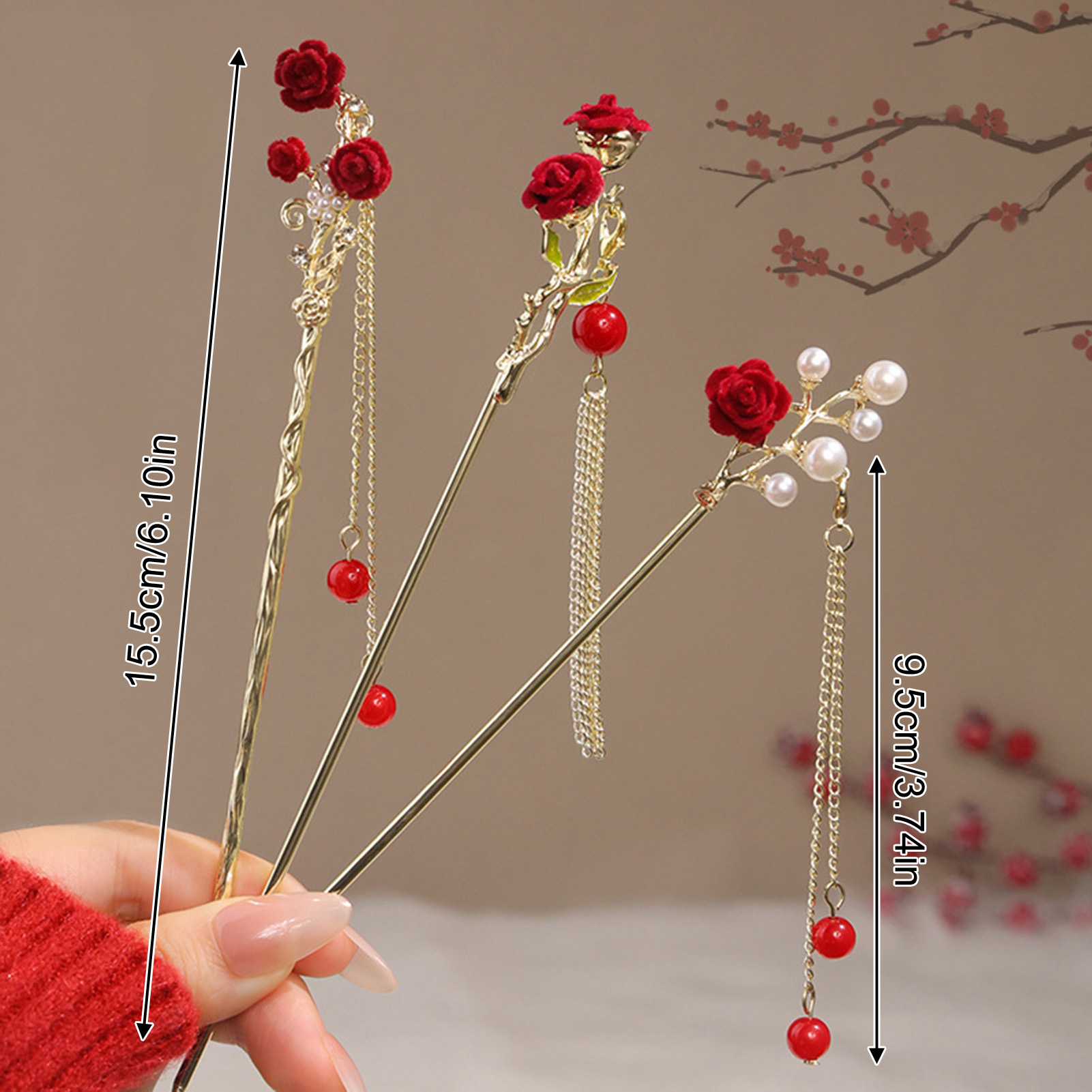 Épingle à cheveux en forme de  - Home Decor Flowers avis et prix