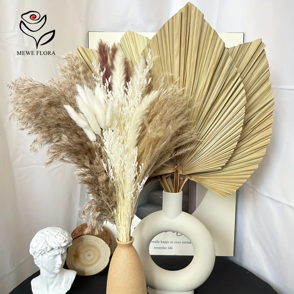 Bouquet de Fleurs vaccées Natu - Pampas Grass Decor avis et prix