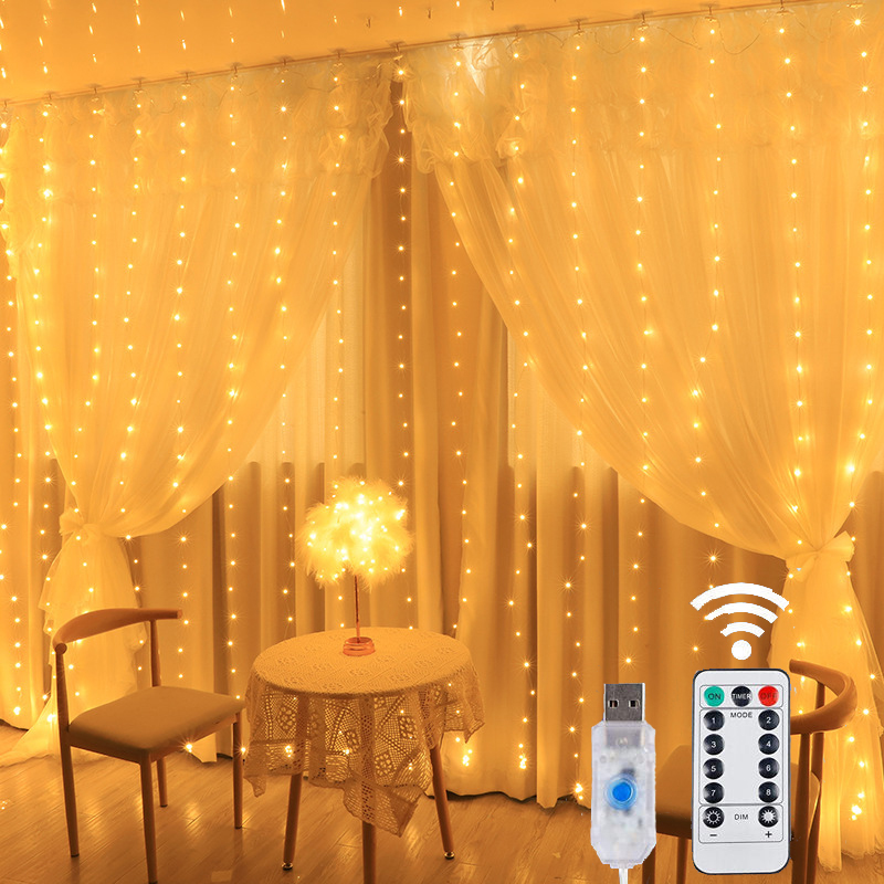 Guirlande lumineuse rideau LED - String Curtain Light avis et prix