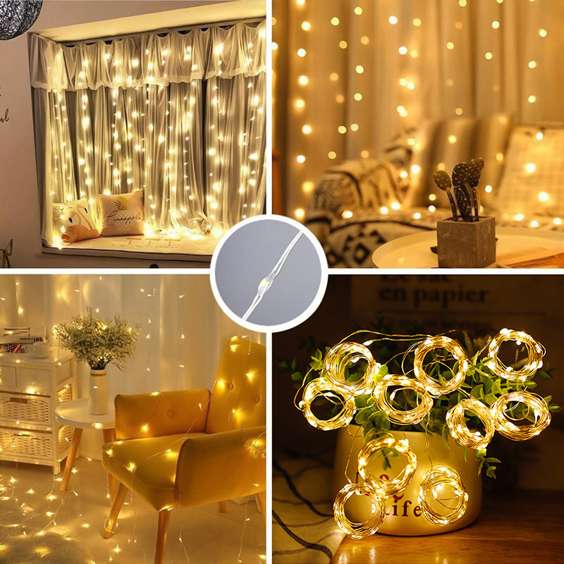Guirlande lumineuse rideau LED - String Curtain Light avis et prix
