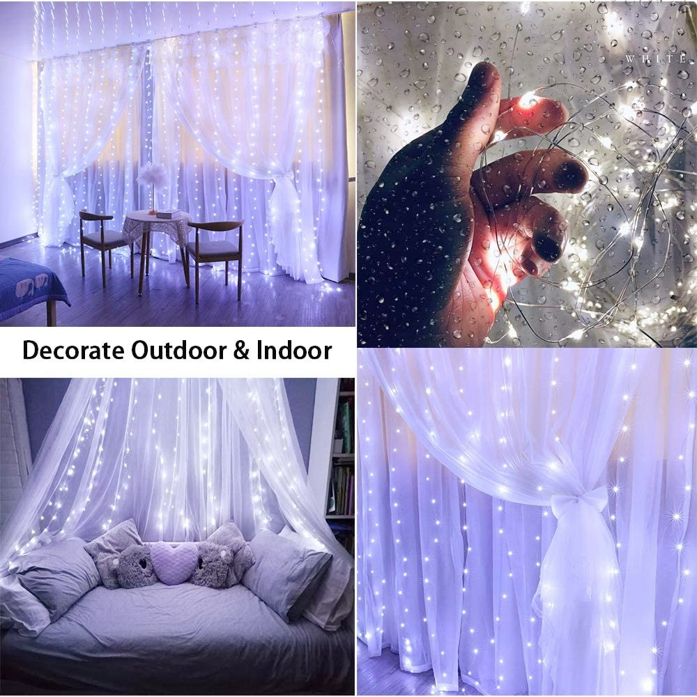 Guirlande lumineuse rideau LED - String Curtain Light avis et prix