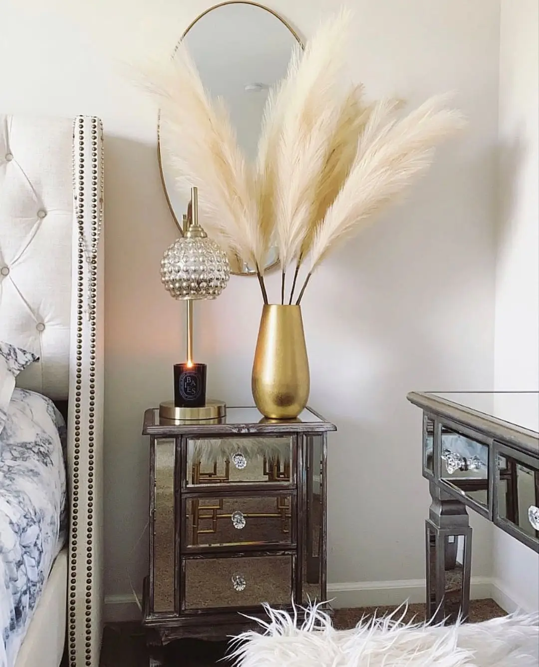 Grande herbe de Pampas artific - Pampas Grass Decor avis et prix