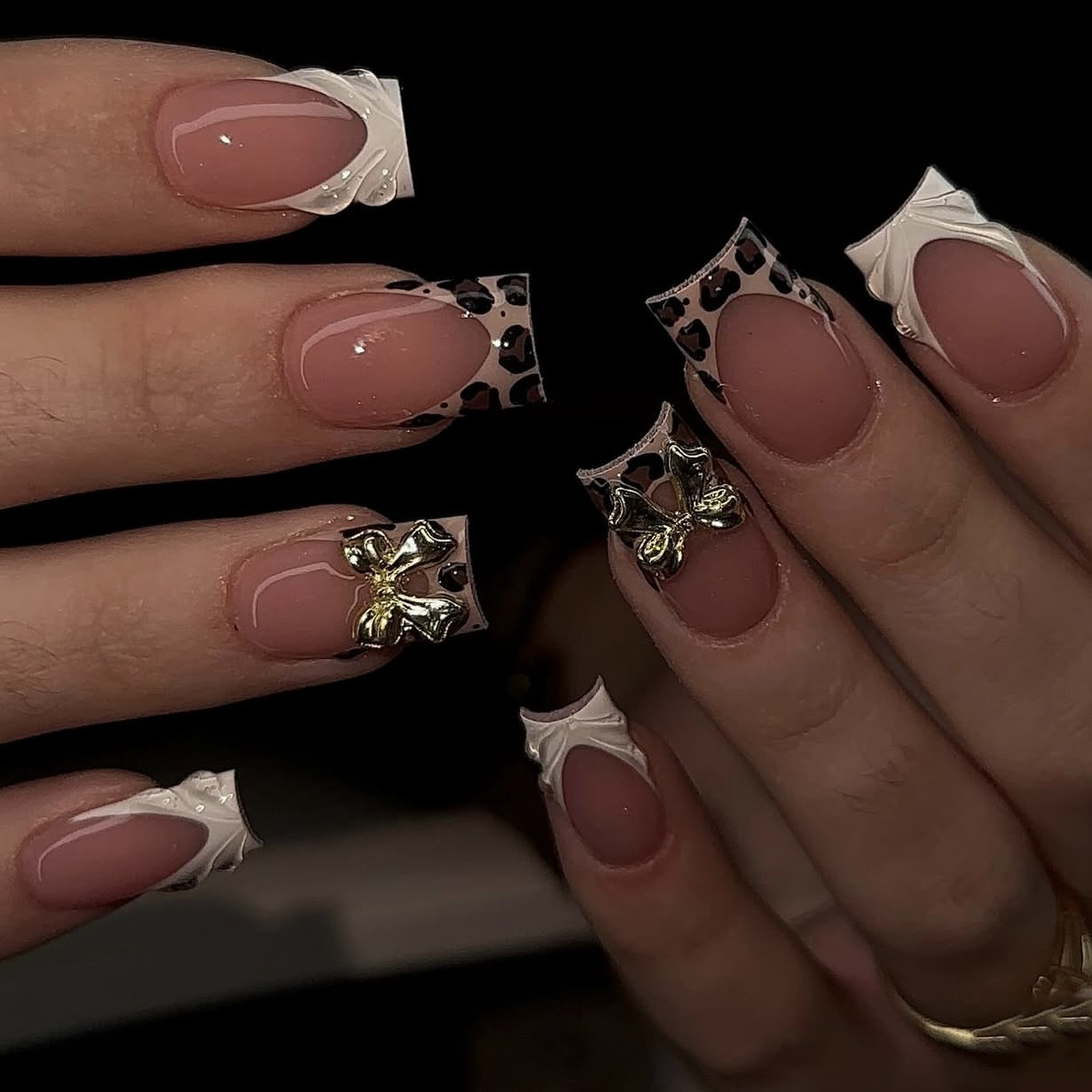 Faux ongles carrés courts pour - Pressed Flower Frame avis et prix