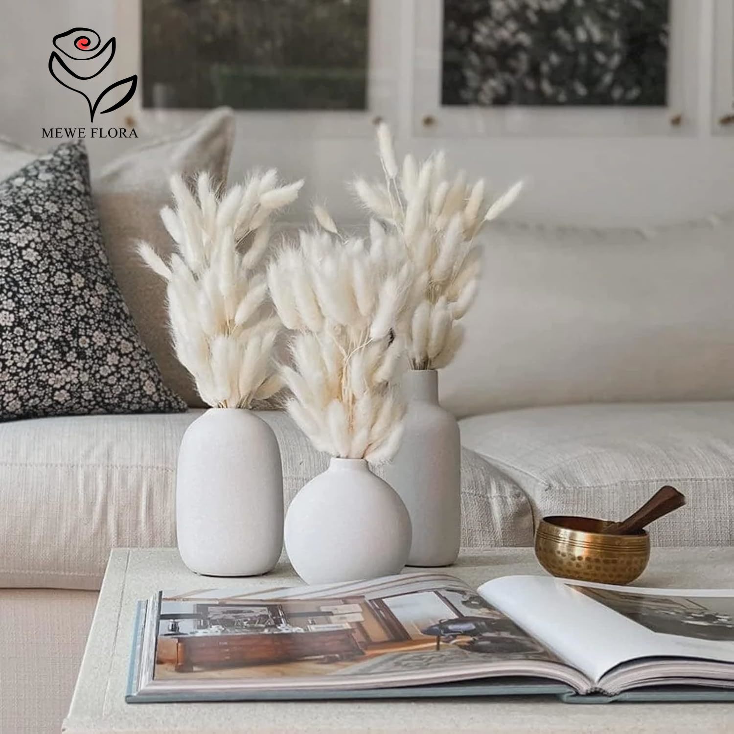 Queues de lapin moelleuses nat - Pampas Grass Decor avis et prix